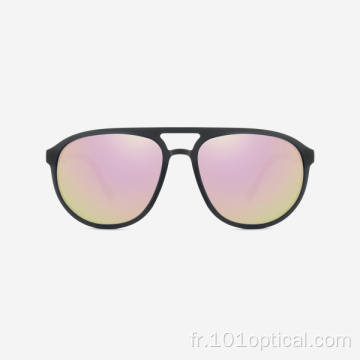 Lunettes de soleil Aviator TR-90 pour hommes